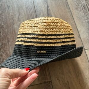 BEBE Straw Fedora